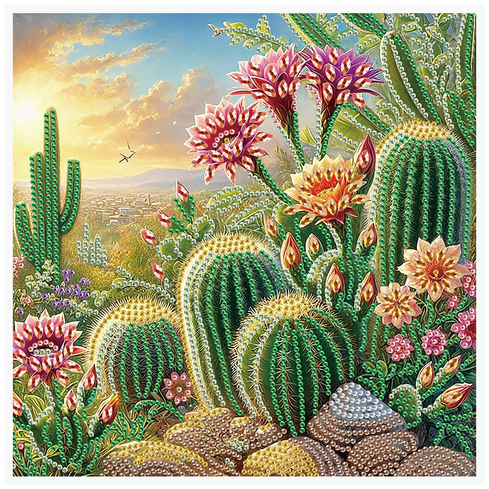 Gardening Tools Diy - 5D DIY Diamond Painting Flower Kit