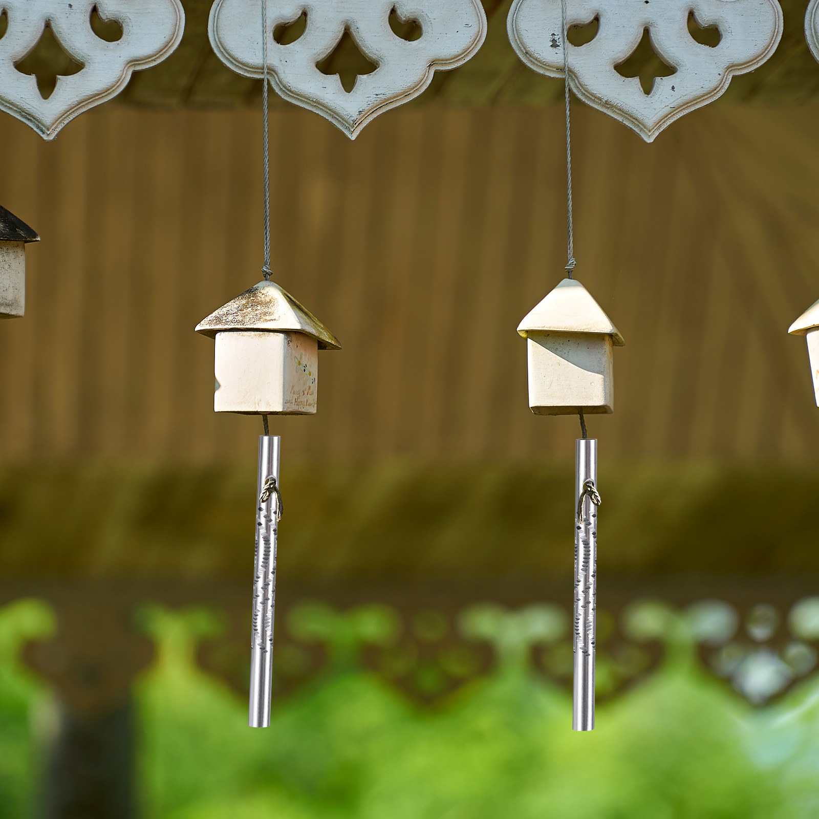Gardening Tools Diy - 50Pcs Garden Outdoor Wind Chime Tubes