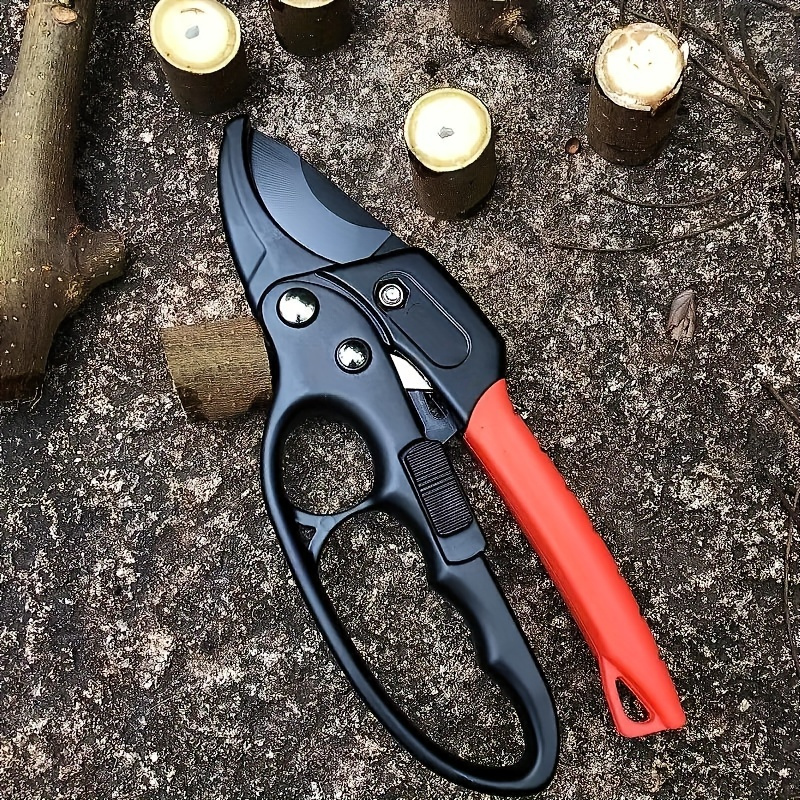 Pruning Shears - 1pc professional ratchet anvil branch shears,