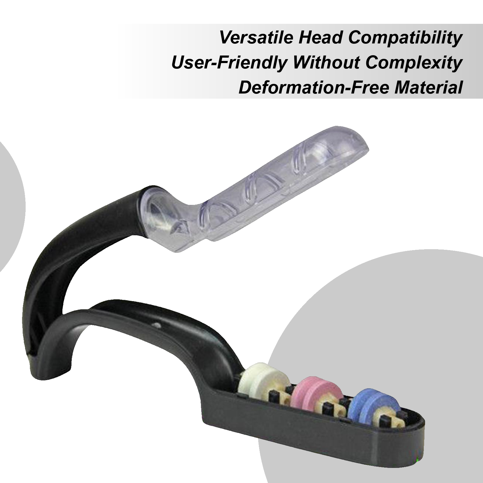 Kitchen Cutter Sharpener 3 Sta - Gardening Tools For Seniors 评论和价格