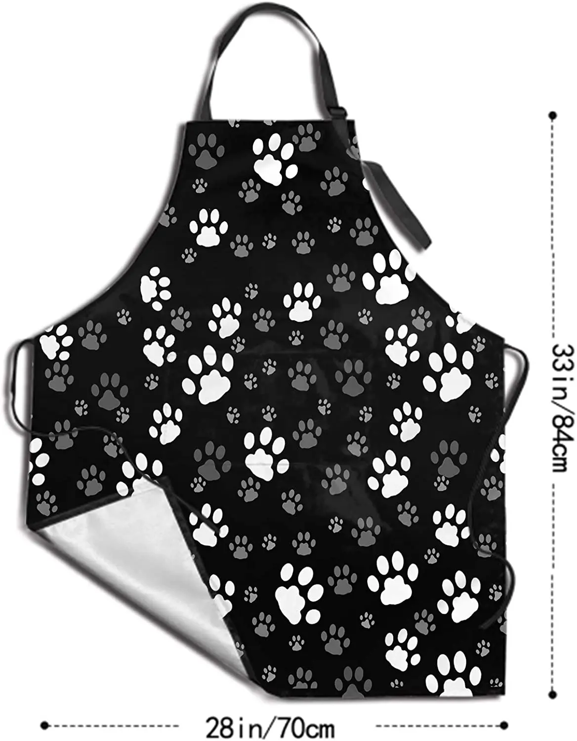 Funny Dog Paw Animal Apron wit - Gardening Tools For Women 评论和价格