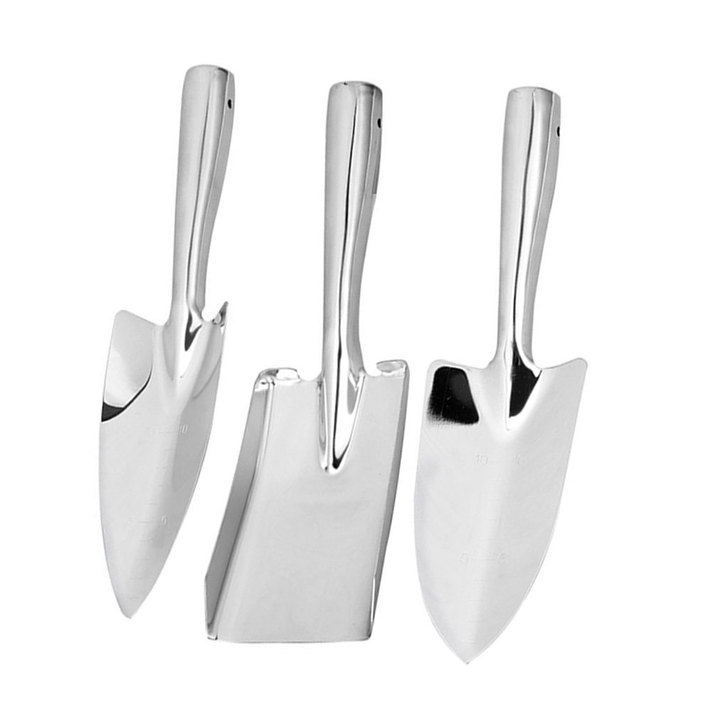 1Set Stainless Steel Hand Shov - Gardening Tools For Seniors 评论和价格