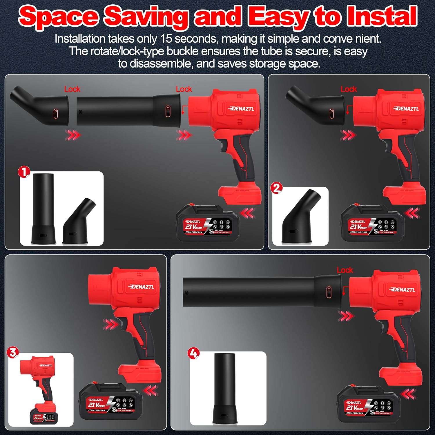 Cordless Leaf Blower 650CFM 16 - Gardening Tools For Seniors 评论和价格