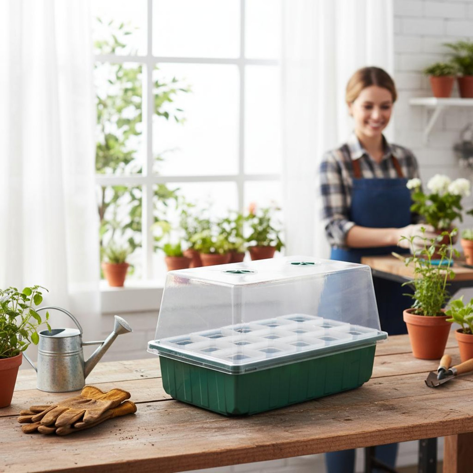 Mini Greenhouse Propagator Box - Propagation Tray Dome 评论和价格