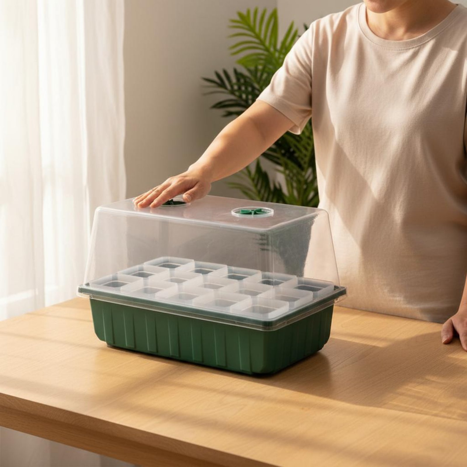 Mini Greenhouse Propagator Box - Propagation Tray Dome 评论和价格