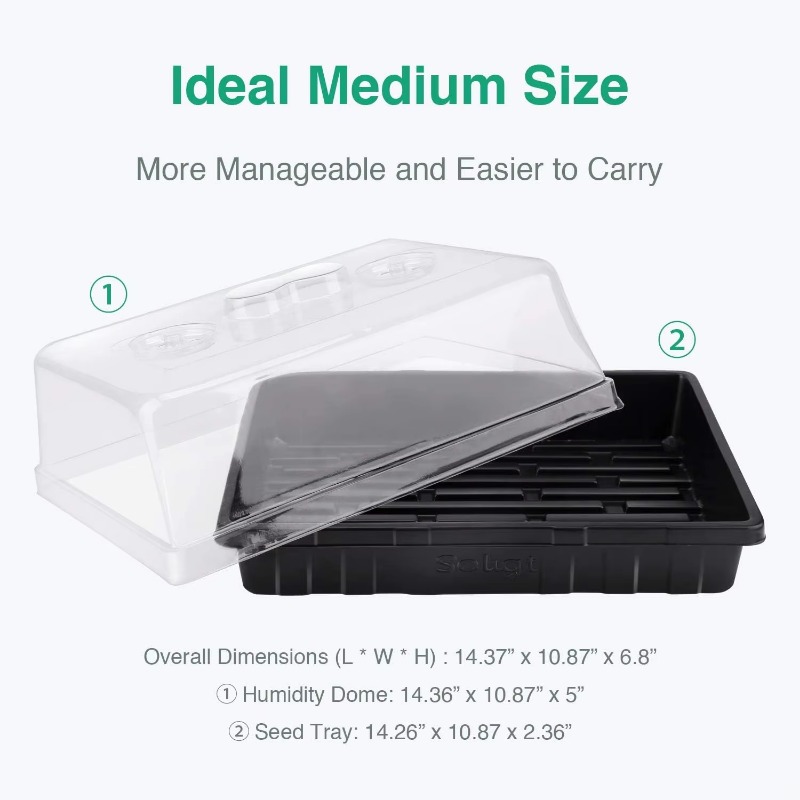 5-Inch plastic humidity dome f - Propagation Tray Dome 评论和价格