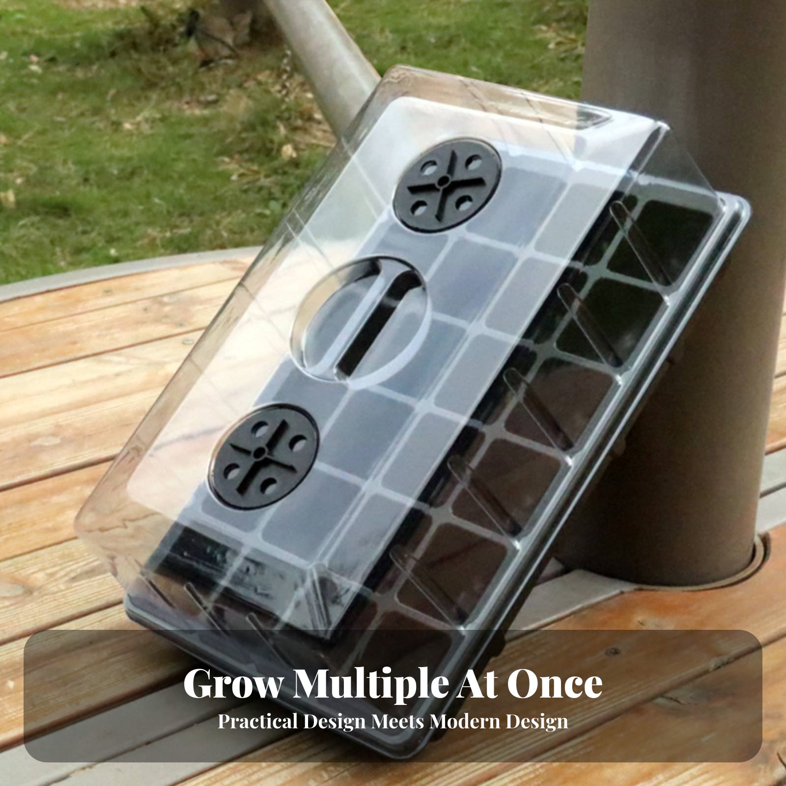 24 Compartment Nursery Tray Tr - Propagation Tray Dome 评论和价格