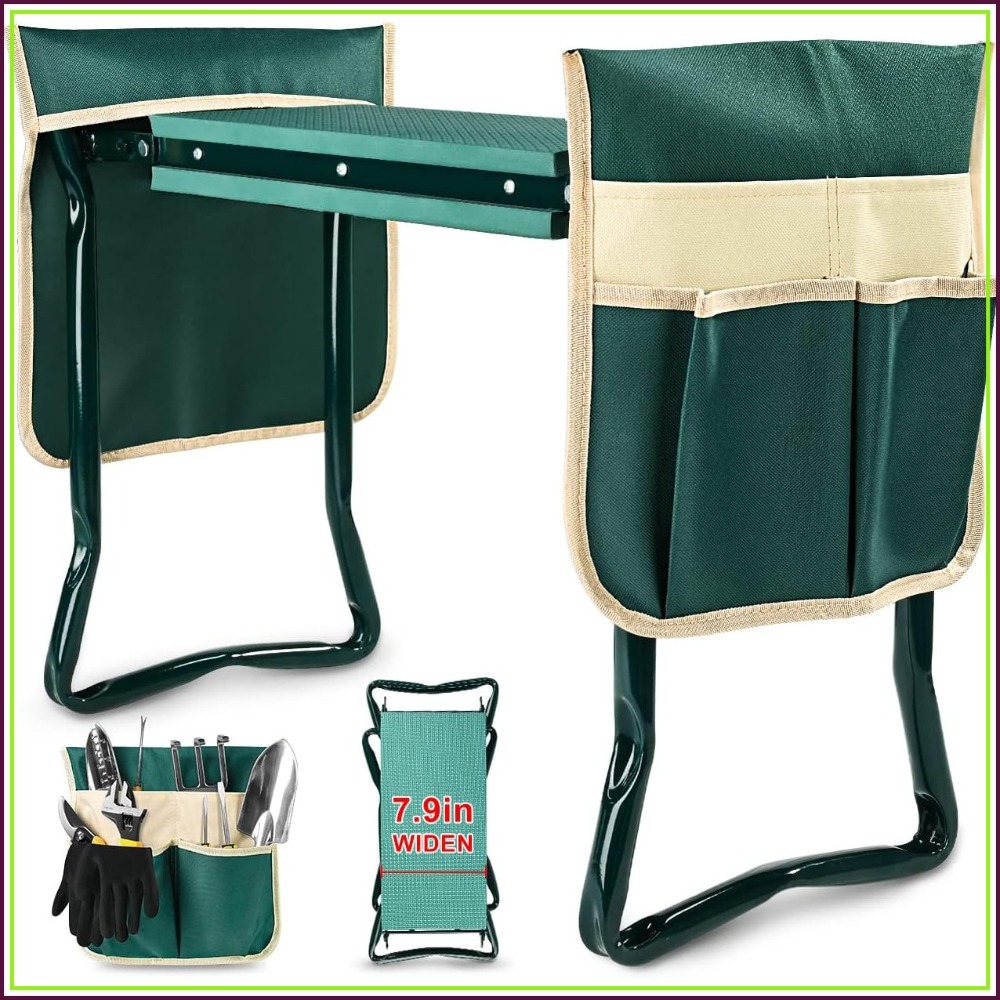 Foldable Garden Kneeler & Seat - Gardening Tools For Seniors 评论和价格