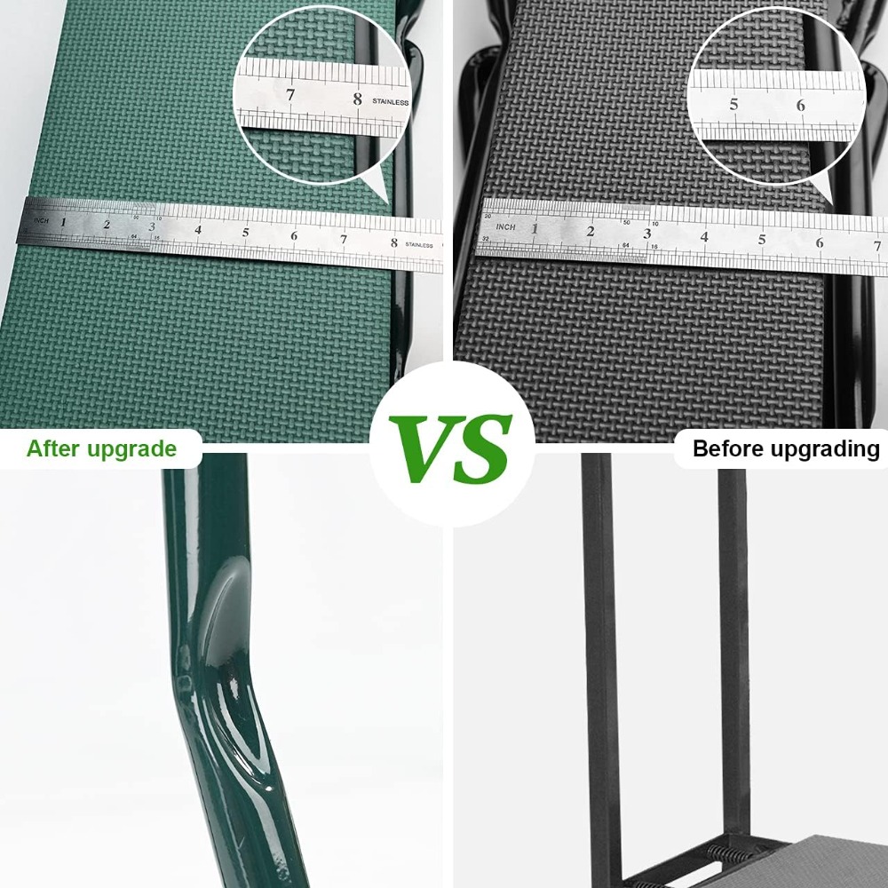 Foldable Garden Kneeler & Seat - Gardening Tools For Seniors 评论和价格