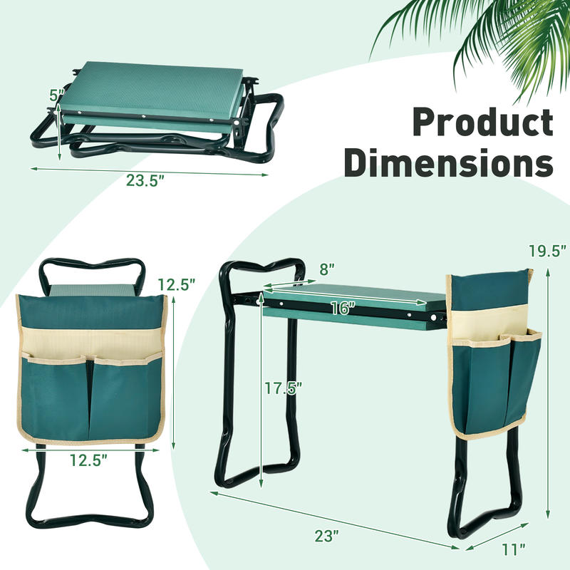 Garden Kneeler And Seat, Folda - Gardening Tools For Seniors 评论和价格