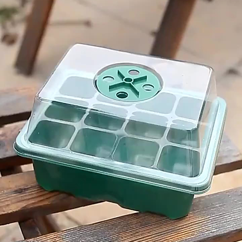 6/12 Holes Seed Starter Tray W - Propagation Tray Dome 评论和价格