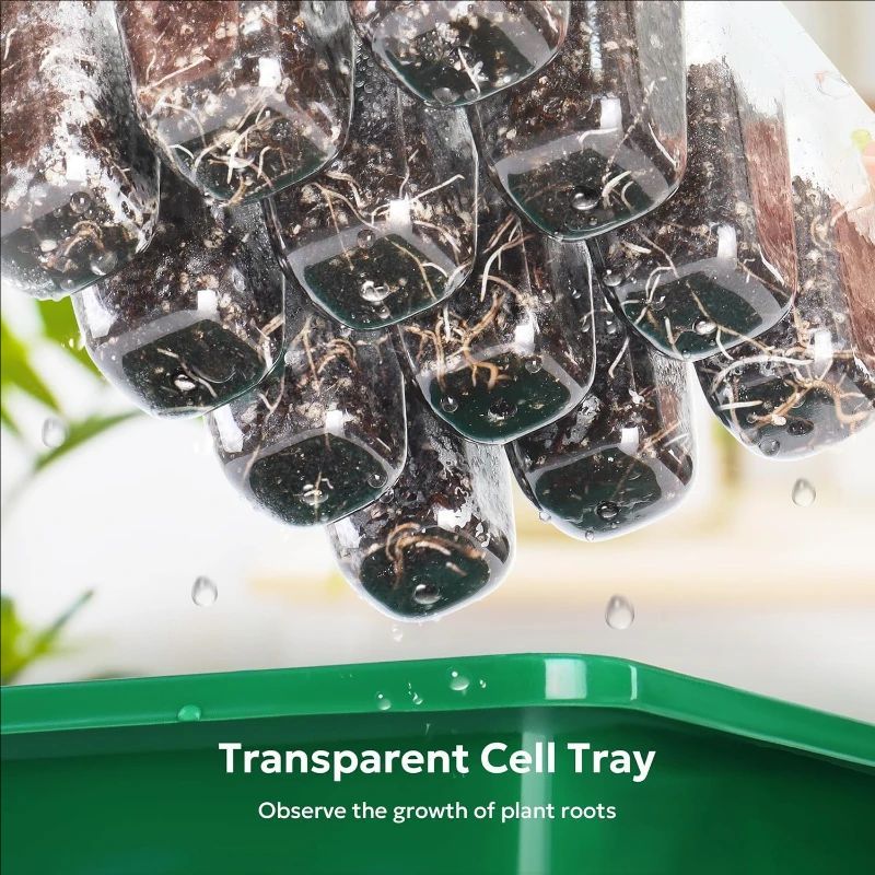 10pcs/5pcs Seedling Trays Seed - Propagation Tray Dome 评论和价格