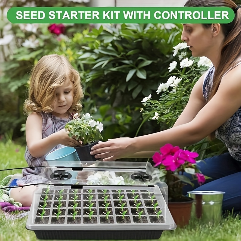 40/Cell Seed Starter Kit with  - Propagation Tray Dome 评论和价格