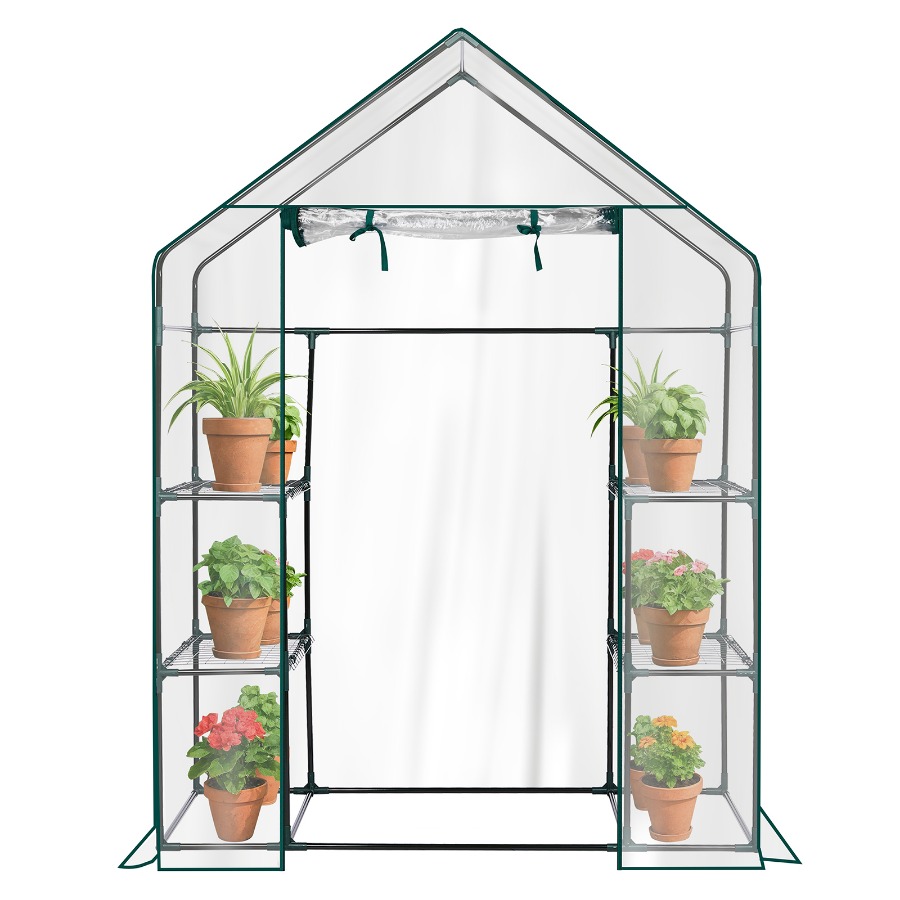 Mini Walk-in Greenhouse with P - Greenhouse Mini Indoor 评论和价格