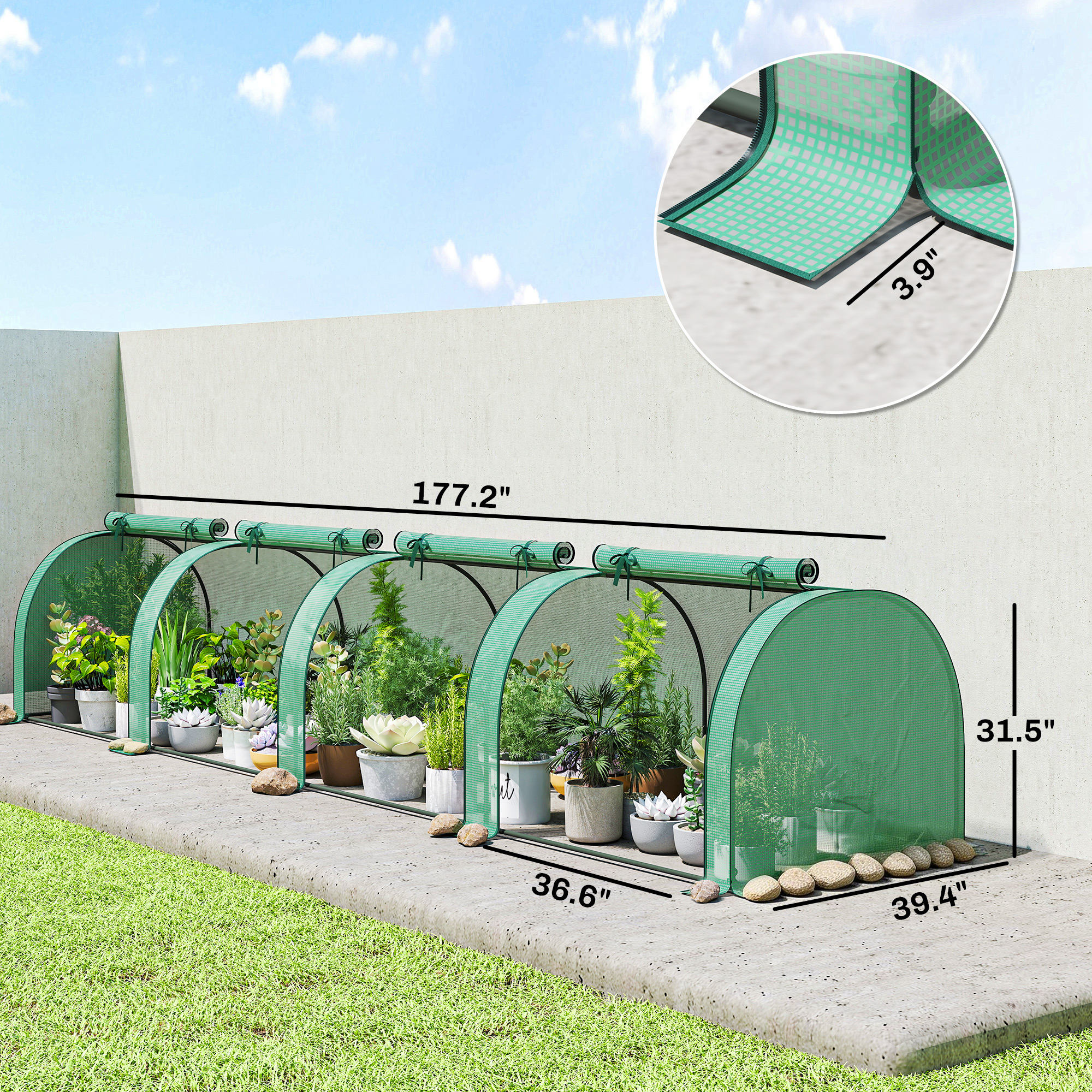 Mini Greenhouse, Portable Gree - Greenhouse Mini Indoor 评论和价格