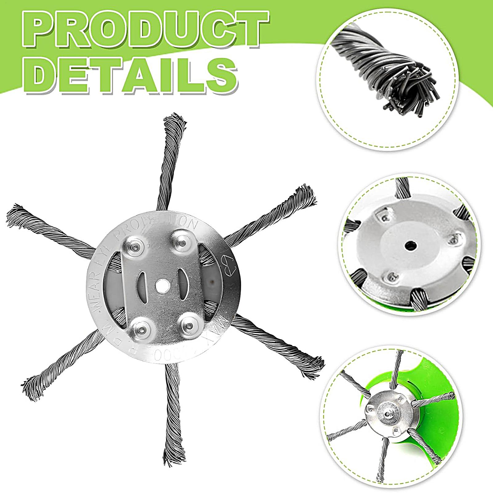 Steel Grass Trimmer Head Cutte - Gardening Tools For Women 评论和价格