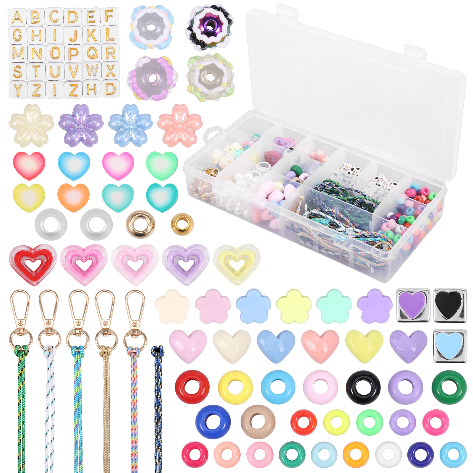 421PCS Beaded Keychain Making  - Gardening Tools Diy 评论和价格
