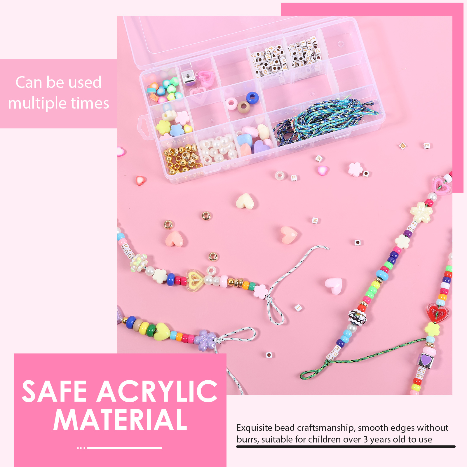 421PCS Beaded Keychain Making  - Gardening Tools Diy 评论和价格