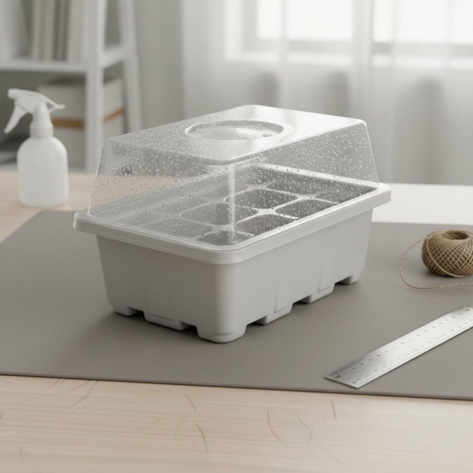 12 Compartment Seed Starting T - Propagation Tray Dome 评论和价格
