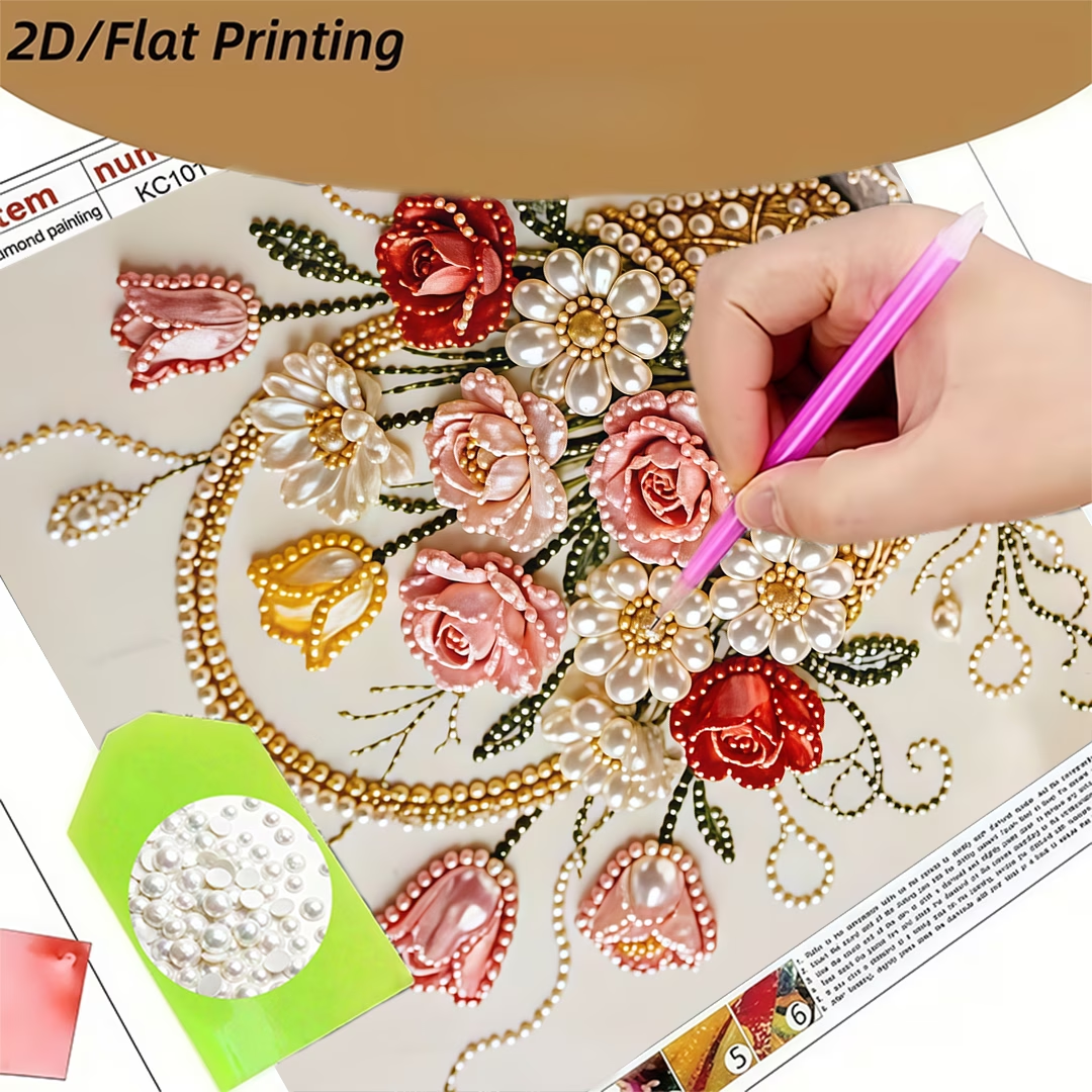 1 set, new DIY pearl painting, - Gardening Tools Diy 评论和价格