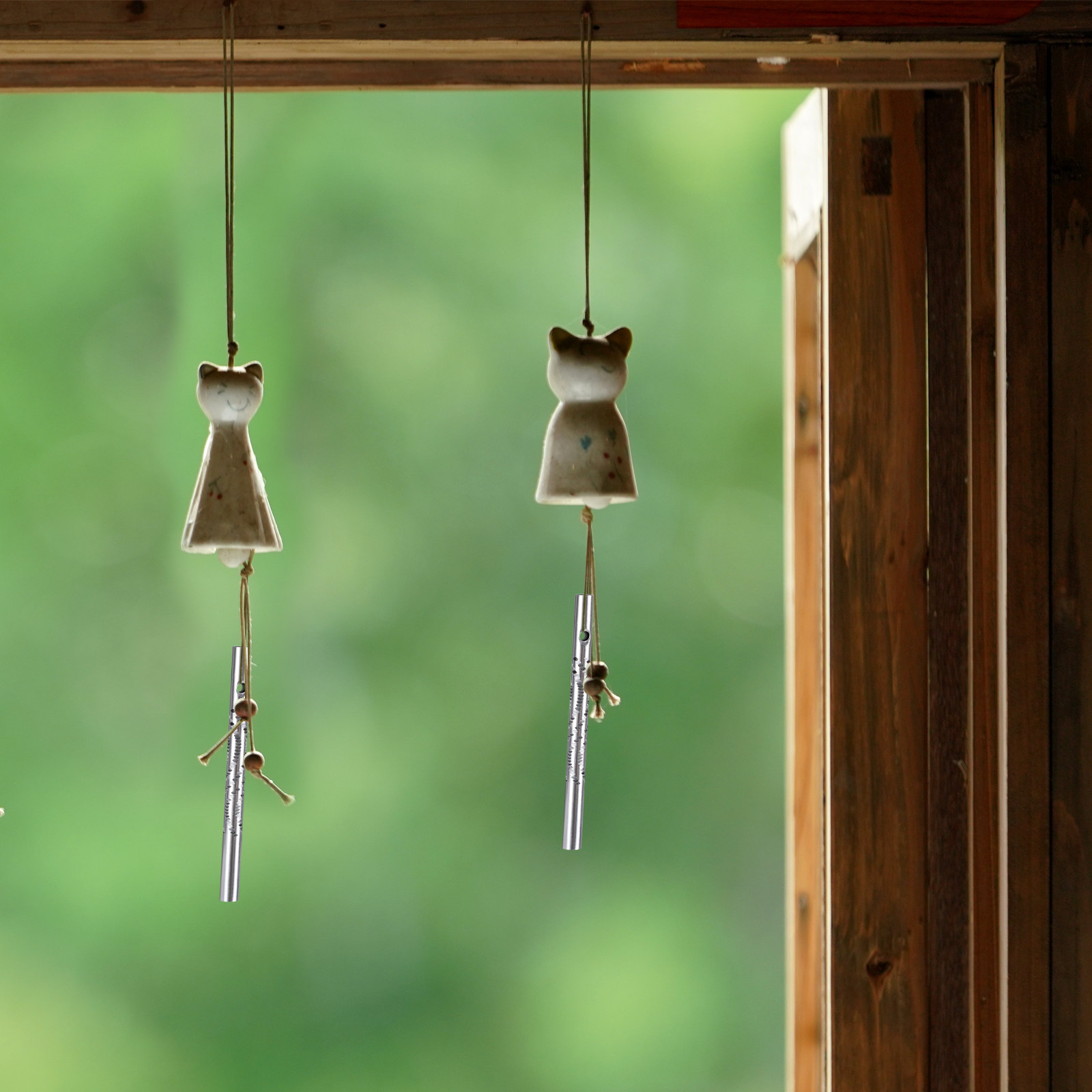 50Pcs Garden Outdoor Wind Chim - Gardening Tools Diy 评论和价格