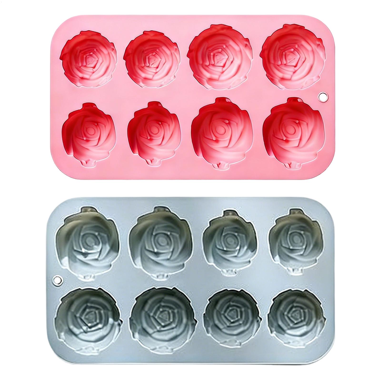 8 Holes Rose Flower Silicone M - Gardening Tools Diy 评论和价格
