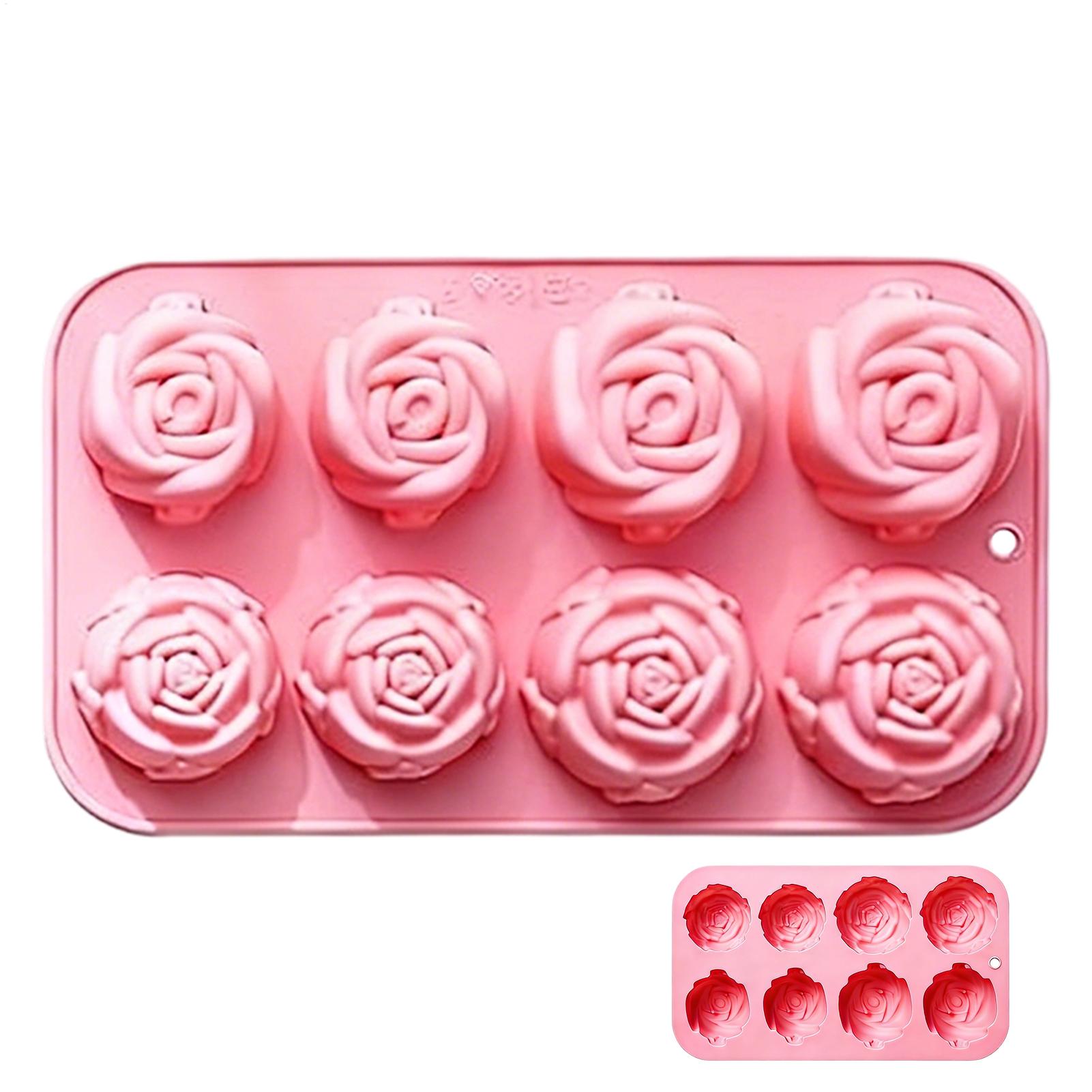 8 Holes Rose Flower Silicone M - Gardening Tools Diy 评论和价格