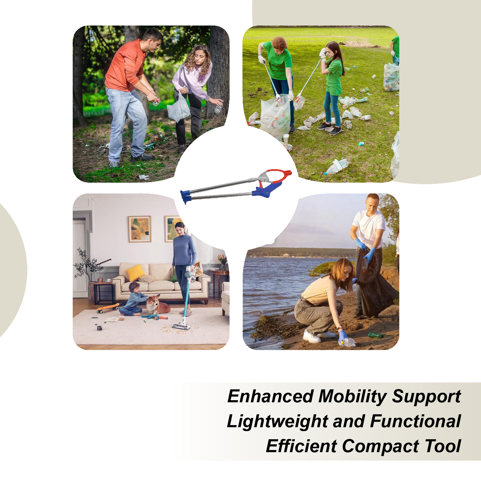 Grabbers For Seniors Aluminum  - Gardening Tools For Seniors 评论和价格