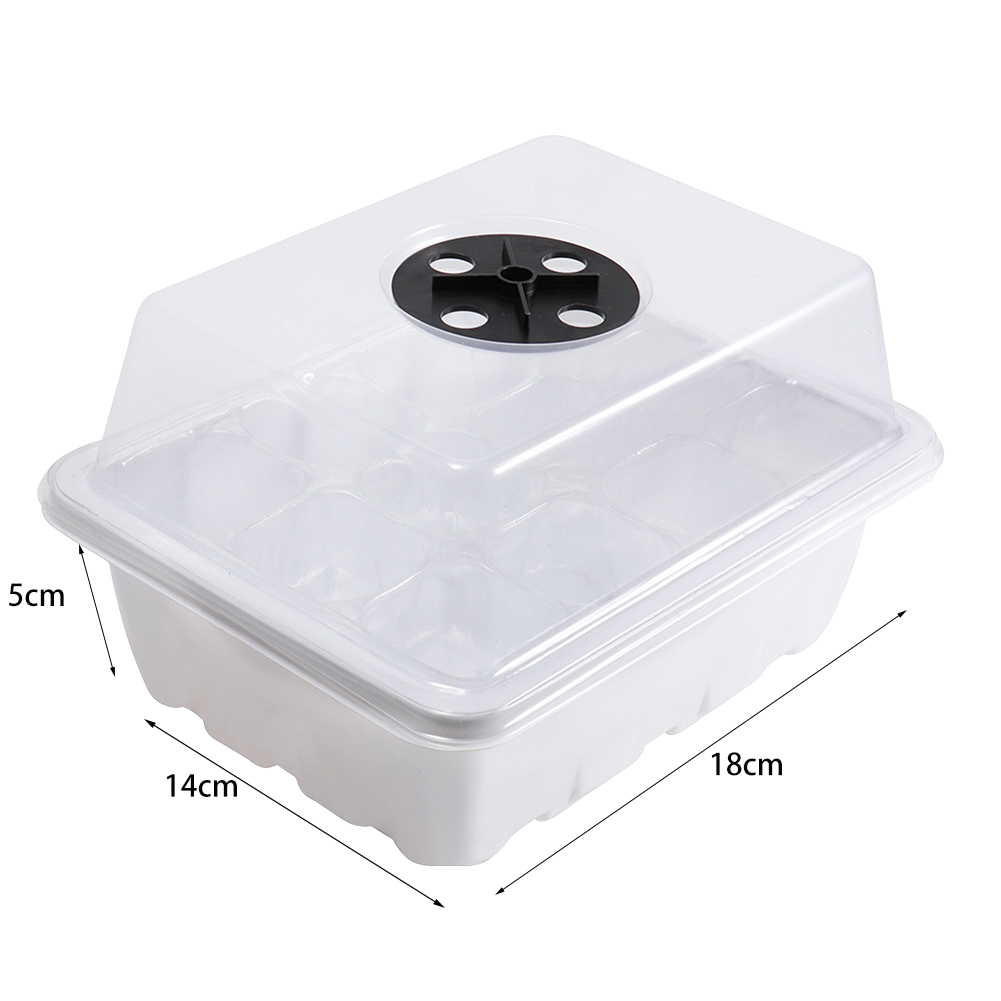 12 Holes Seed Starter Tray wit - Propagation Tray Dome 评论和价格