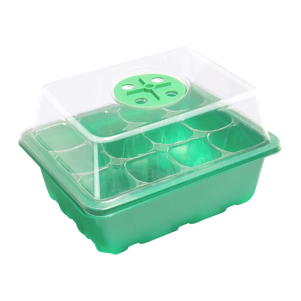 12 Holes Seed Starter Tray wit - Propagation Tray Dome 评论和价格