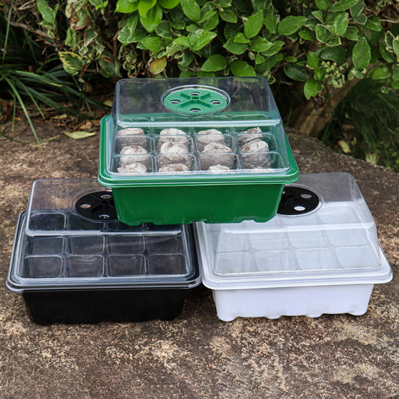 6/12 Holes Seed Starter Tray W - Propagation Tray Dome 评论和价格