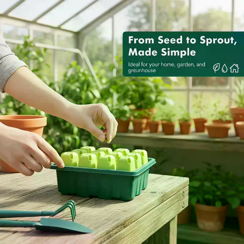 1Set Seed Starter Tray Mini Gr - Propagation Tray Dome 评论和价格