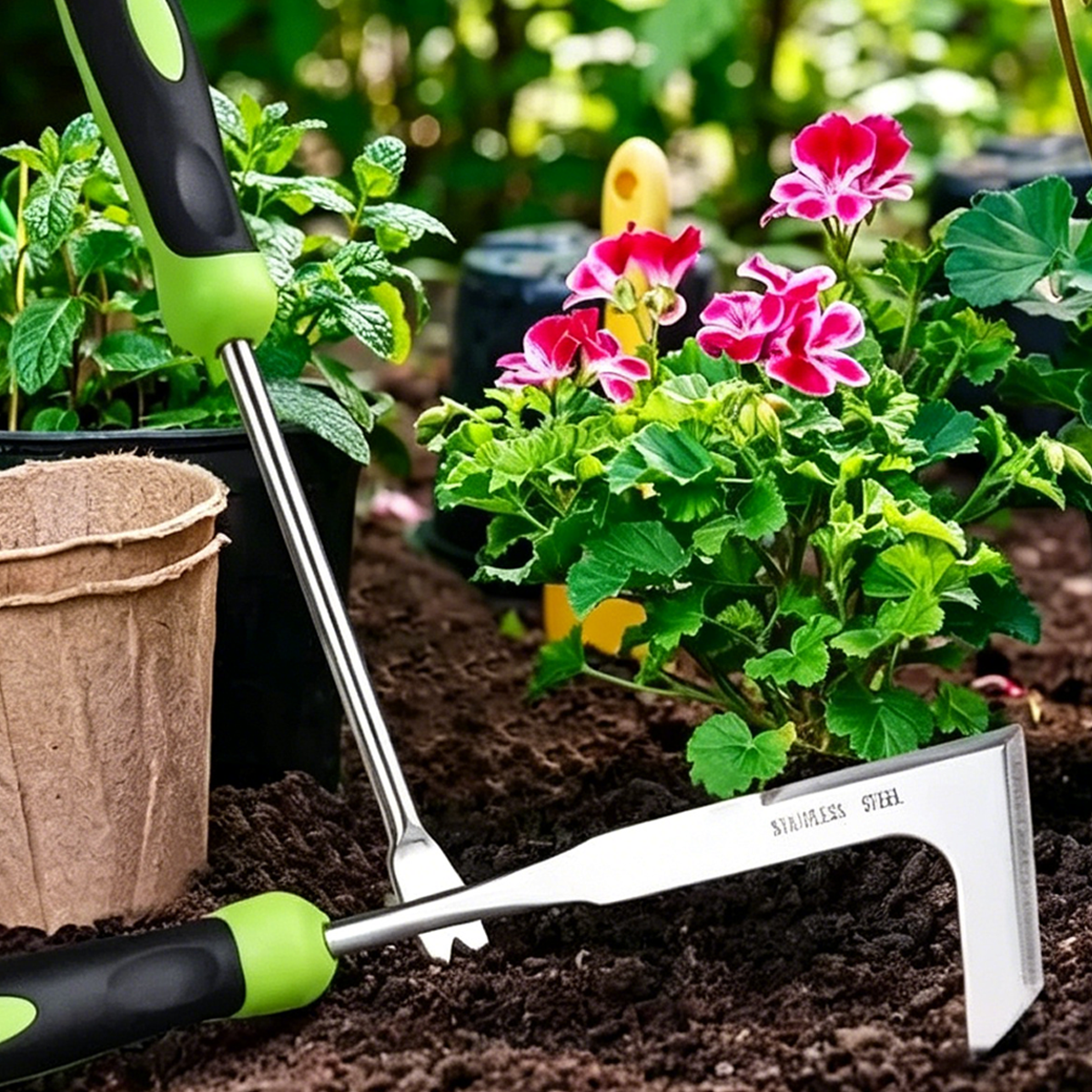 Two-Piece Set Stainless Steel  - Gardening Tools Target 评论和价格
