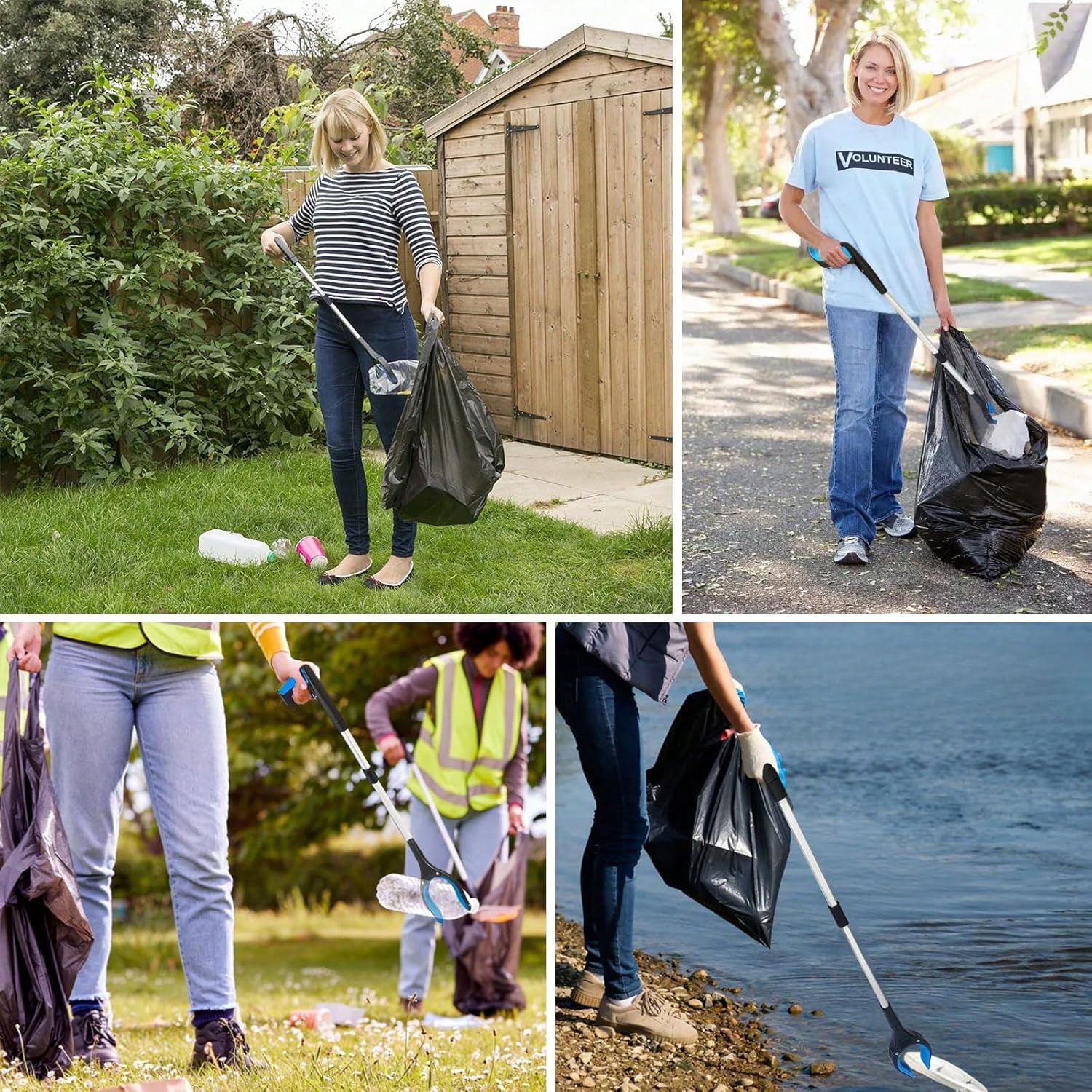 Foldable Grabber Reacher Tool  - Gardening Tools For Seniors 评论和价格